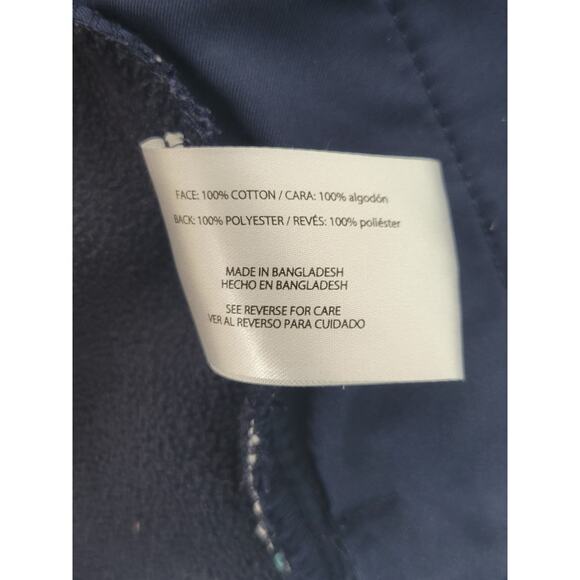 Orvis Womens Large Plaid Tartan Red Blue‎ Shacket Jacket Fleece Lined 1316588 - Picture 4 of 10